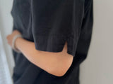 JAPAN Convenience Store Cotton Linen Open Ccollar Shirt
