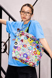 MURAKAMI TAKASHI Multi-color Flowers Tote Bag