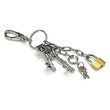JAM HOME MADE Jingling PADLOCK Keychain Keyring [ JNS1321 ]