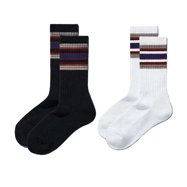 JAPAN Convenience Store Line Socks [ Unisex ] [ 2025 Autumn Colors ] cotwo