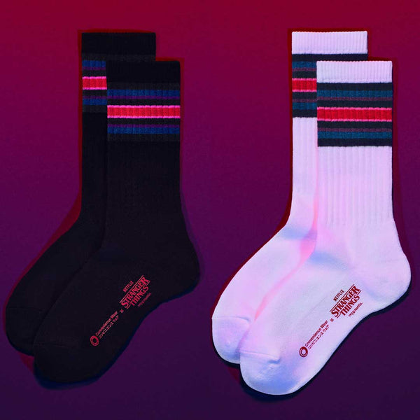 JAPAN Convenience Store x Stranger Things Line Socks cotwo