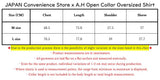 JAPAN Convenience Store x A.H Open Collar Oversized Shirt