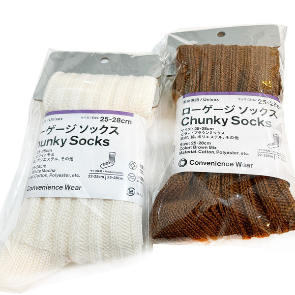 JAPAN Convenience Store Chunky Socks