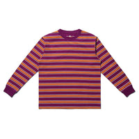 JAPAN Convenience Store Heavyweight Long Sleeve Stripe T-shirt [ 2025 Autumn Color ]