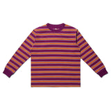 JAPAN Convenience Store Heavyweight Long Sleeve Stripe T-shirt [ 2025 Autumn Color ]