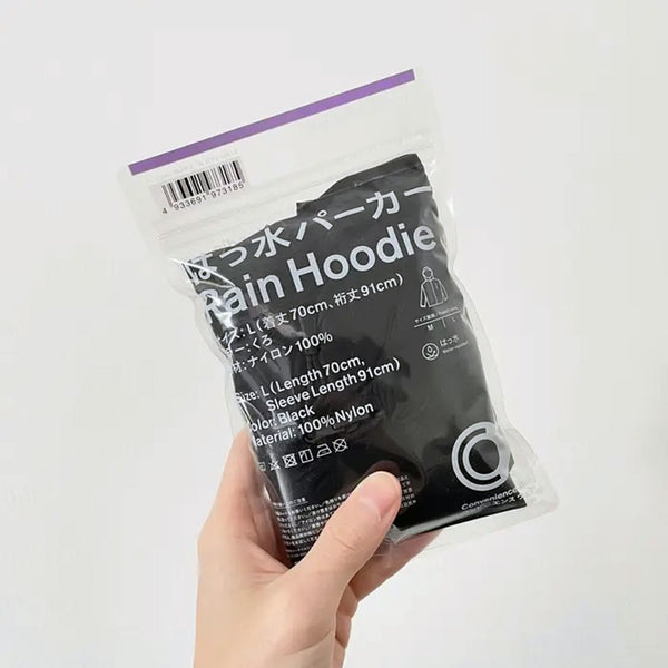 JAPAN Convenience Store Rain Hoodie