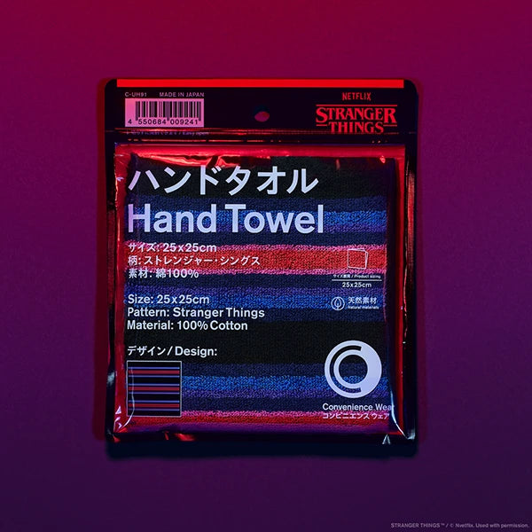 JAPAN Convenience Store x Stranger Things Hand Towel