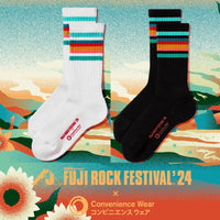 JAPAN Convenience Store Line Socks [ Unisex ] [ FUJI ROCK FESTIVAL'24 ]