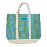 JAPAN Convenience Store FAMIMA PARK AZABUDAI Green Stripe Tote Bag cotwo