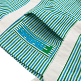 JAPAN Convenience Store FAMIMA PARK AZABUDAI Green Stripe Tote Bag cotwo