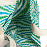 JAPAN Convenience Store FAMIMA PARK AZABUDAI Green Stripe Tote Bag cotwo