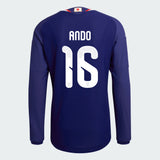 ADIDAS Japan National Football Team 2026 Home L/S Uniform [ Authentic ]
