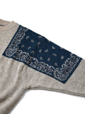 KAPITAL 12G Wool Bandana Crew Neck Sweater [ EK-1302KN ]