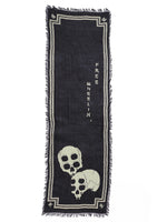 KAPITAL Rayon WABI SABI Rain Scull Scarf [ EK-1520XMA ]