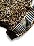 KAPITAL Smooth Jersey Leopard Print Stuntman & Woman Track [ EK-1843LC ]