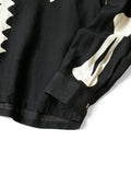 KAPITAL Silk Rayon BONEpt Rangle Collar Open Collar Shirt [ K2305LS198 ]