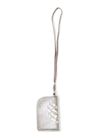 KAPITAL Crack Leather THUMBS UP BONE HAND ZIP Neck Bag [ K2310XG535 ]