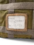 KAPITAL No. 4 Army Canvas Prisoner Craft Tattersall Fargo Bag [ K2311XB550 ]