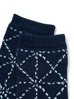 KAPITAL 84-Count SASHIKO Socks [ EK1744XSA ]