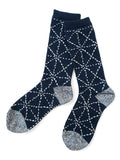 KAPITAL 84-Count SASHIKO Socks [ EK1744XSA ]