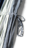 KAPITAL Patchwork Caro Dress [ EK1766OP ]