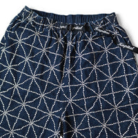 KAPITAL Denim FOLK-DOJO Embroidered Easy Shorts [ K2404SP184 ]