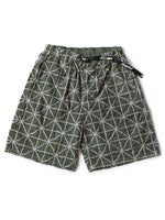 KAPITAL 8oz Color Denim FOLK-DOJO Embroidered Easy Shorts [ K2404SP185 ] cotwo