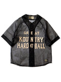 KAPITAL Sheer Stripe GREAT KOUNTRY Baseball Shirt [ K2406SS230 ]