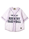 KAPITAL Sheer Stripe GREAT KOUNTRY Baseball Shirt [ K2406SS230 ] cotwo