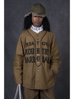 KAPITAL Cotton Weather Oil Coated Baseball Blouson [ K2409LJ027 ]