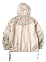 KAPITAL Poly Taffeta Tennessee Cornflower Parka [ K2409LJ033 ]