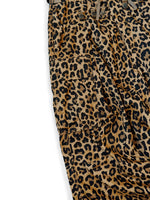 KAPITAL Cotton Herringbone Leopard Print Jumbo Cargo Pants [ K2409LP008 ]