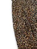 KAPITAL Cotton Herringbone Leopard Print Jumbo Cargo Pants [ K2409LP008 ]