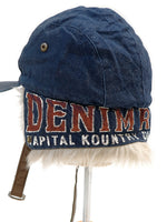 KAPITAL 11.5oz Denim Laundry Hunter Cap [ K2409XH510 ]