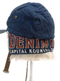 KAPITAL 11.5oz Denim Laundry Hunter Cap [ K2409XH510 ]