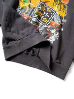 KAPITAL Fleece Hooded Sweatshirt (BUSTER PECKISH RAINBOW Ypt) [ K2410LC100 ]