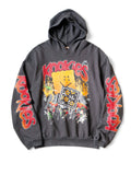 KAPITAL Fleece Hooded Sweatshirt (BUSTER PECKISH RAINBOW Ypt) [ K2410LC100 ]