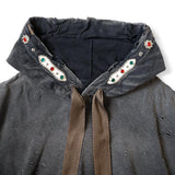 KAPITAL Thriller Damage Devil Hooded Parka ( Studs Remake ) [ K2411LC137 ]