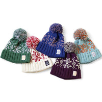 KAPITAL 3G Wool Snow Pattern Knit Cap [ K2411XH556 ]