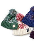 KAPITAL 3G Wool Snow Pattern Knit Cap [ K2411XH556 ]