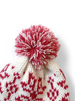 KAPITAL 3G Wool Snow Pattern Knit Cap [ K2411XH556 ]