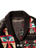 KAPITAL Hand-knit Santo Domingo Cowtin Cardigan [ K2412KN152 ]