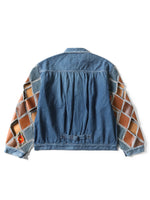 KAPITAL 11.5oz Denim Hippy Crochet Sleeve 1ST JKT [ K2503LJ087 ]
