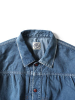 KAPITAL 11.5oz Denim Hippy Crochet Sleeve 1ST JKT [ K2503LJ087 ]