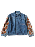 KAPITAL 11.5oz Denim Hippy Crochet Sleeve 1ST JKT [ K2503LJ087 ]