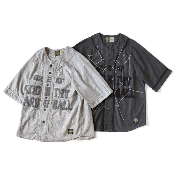 KAPITAL Cotton Wool GREAT KOUNTRY Baseball Shirt (Country Dream Catch Remake) [ K2505SS215 ]