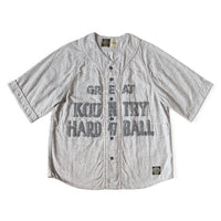 KAPITAL Cotton Wool GREAT KOUNTRY Baseball Shirt (Country Dream Catch Remake) [ K2505SS215 ]