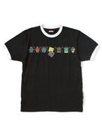 KAPITAL 20/- Tenjiku Ringer T-Shirt ( PECKISH & Kachina pt ) [ K2506SC234 ]