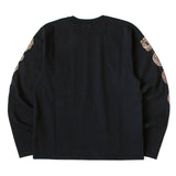 KAPITAL 16/- Gauge Jersey Crew Pocket L/S T-Shirt (Concho Belt Sleeve) [ K2508LC009 ]
