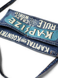 KAPITAL 13oz Denim Distressed Short Apron (KAPSIZE RULEpt) [ K2508XG510 ]